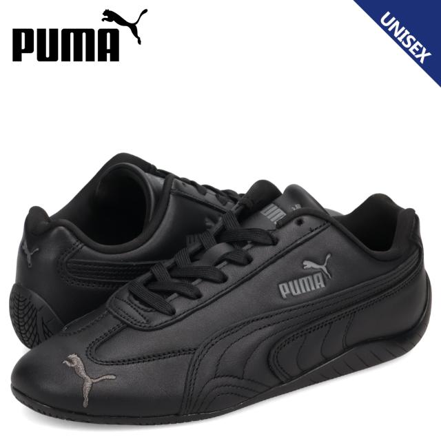 PUMA プーマ スニーカー スピードキャット フルレザー メンズ レディース SPEEDCAT FULL LTHR ブラック 黒 405449