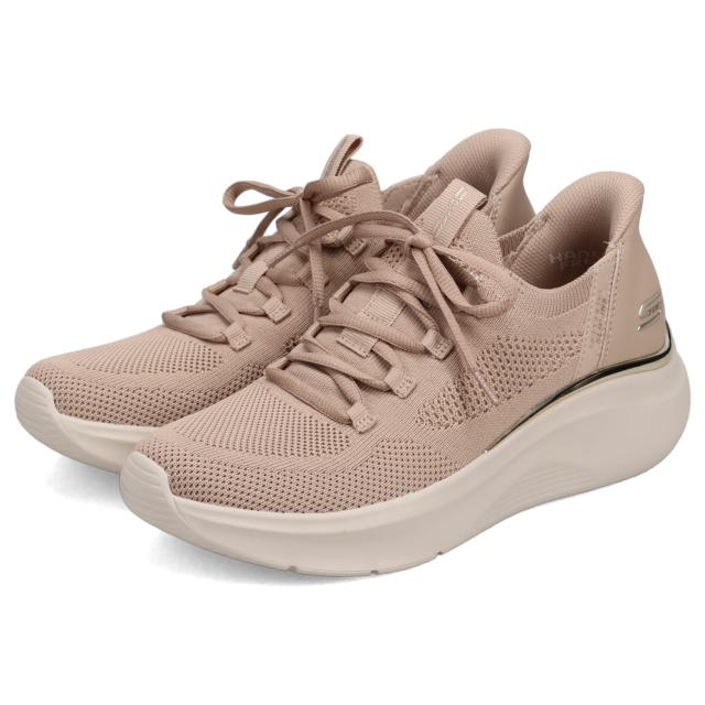 スケッチャーズ SKECHERS スリップインズ ボブス スポート B ラブ トゥルー デライト スニーカー レディース ベージュ 117617 スケッチャーズ SKECHERS スリップインズ ボブス スポート B ラブ