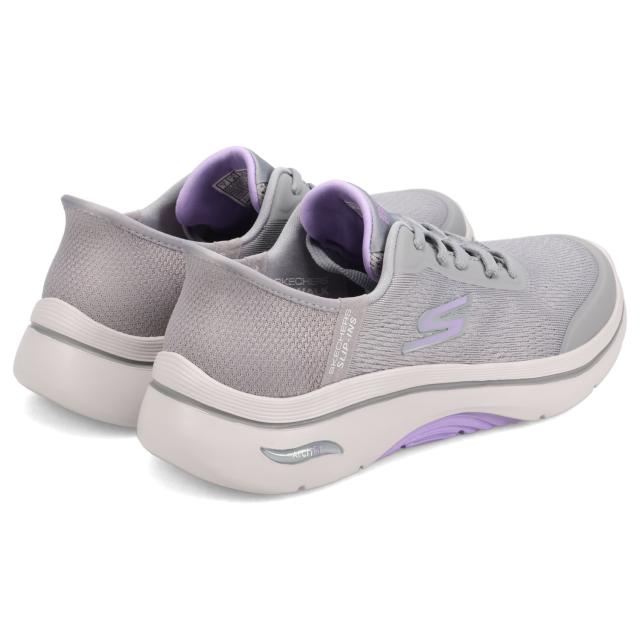 スケッチャーズ SKECHERS スリップインズ ゴーウォーク アーチフィット 2.0 スニーカー レディース SLIP-INS グレー 125319_2