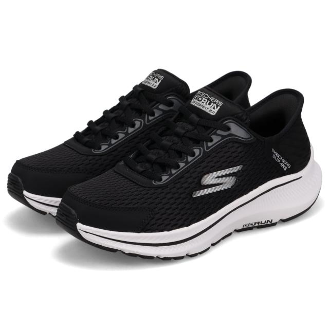 スケッチャーズ SKECHERS スリップインズ ゴーラン コンシステント 2.0 エンデュア スニーカー レディースブラック 黒 128615-BKSL_1