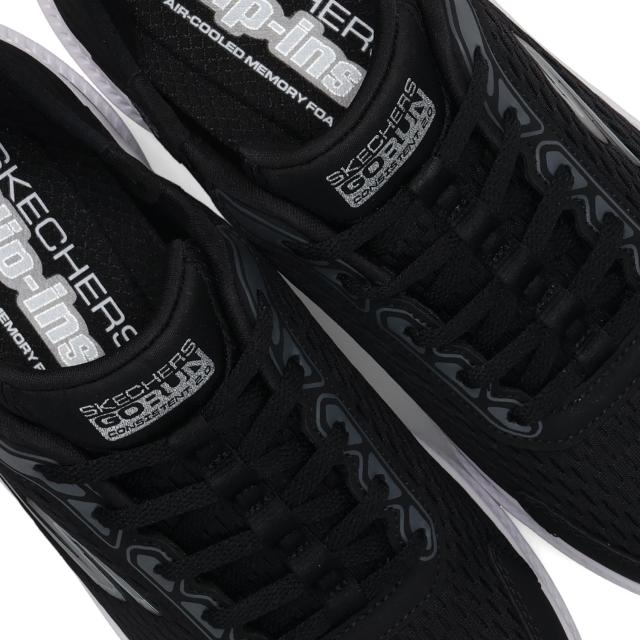 スケッチャーズ SKECHERS スリップインズ ゴーラン コンシステント 2.0 エンデュア スニーカー レディースブラック 黒 128615-BKSL_6