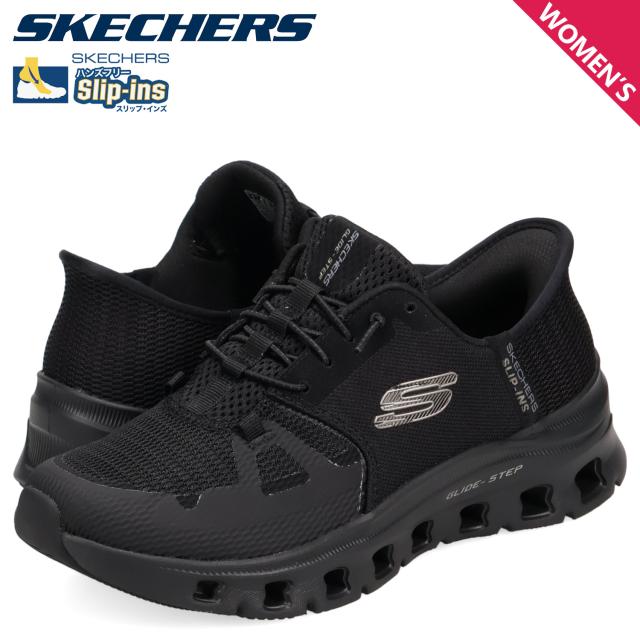スケッチャーズ SKECHERS スリップインズ グライドステップ プロ スニーカー レディース SLIP-INS GLIDE-STEP PRO ブラック 黒 150420