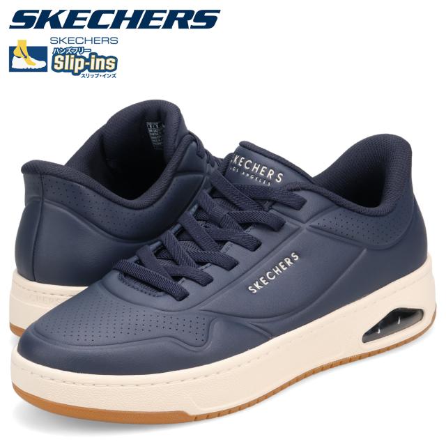 スケッチャーズ SKECHERS スリップインズ ウノ CTL レイング ロー スニーカー メンズ SLIP-INS UNO CTL ネイビー 183156
