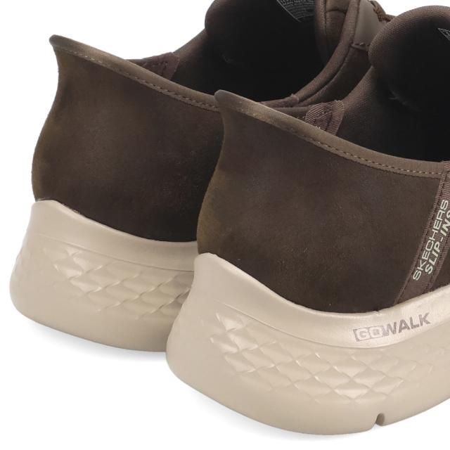 スケッチャーズ SKECHERS スリップインズ ゴーウォーク フレックス スムース モーション スニーカー メンズ SLIP-INS ブラウン 216326_5