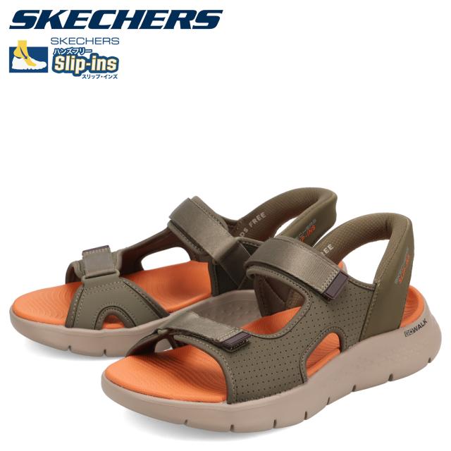 スケッチャーズ SKECHERS スリップインズ ゴーウォーク フレックス SD イージーエントリー サンダル メンズ SLIP-INS 229210
