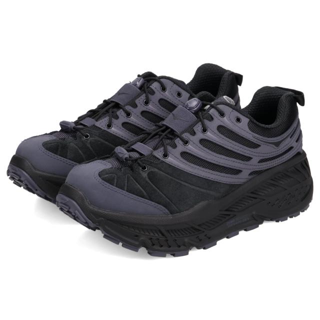 ホカオネオネ HOKA ONE ONE スニーカー エリートテレインシステム スティンソン エボ OG TP メンズ ブラック 黒 1166450-BBLC_1