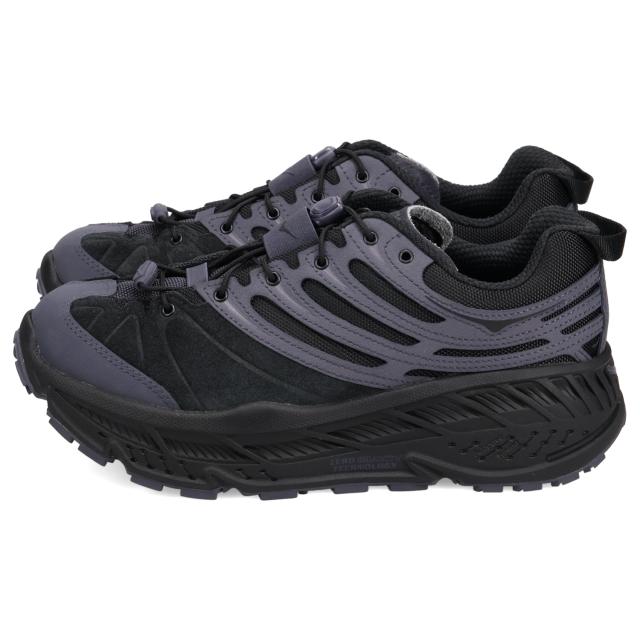 ホカオネオネ HOKA ONE ONE スニーカー エリートテレインシステム スティンソン エボ OG TP メンズ ブラック 黒 1166450-BBLC_3
