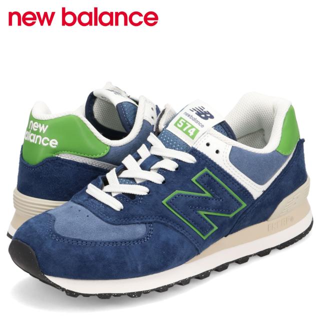 ニューバランス new balance 574 スニーカー メンズ Dワイズ ネイビー U574QBL