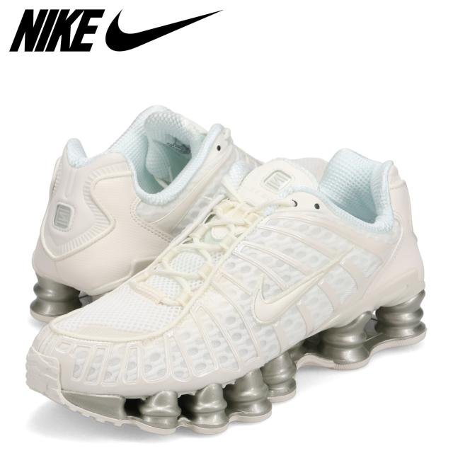 ナイキ NIKE ウィメンズ ショックス TL スニーカー メンズ WMNS SHOX TL ホワイト 白 AR3566-103