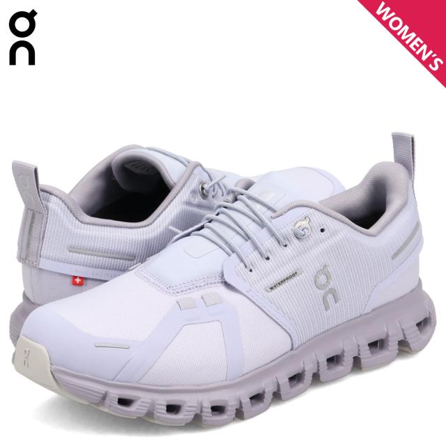 On オン スニーカー クラウド 6 ウォータープルーフ レディース 防水 CLOUD 6 WATERPROOF グレー 3WF10053392