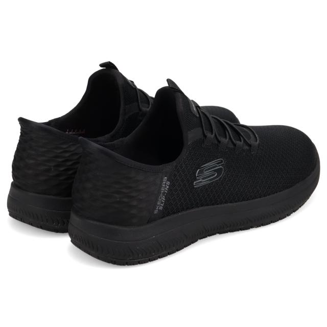 スケッチャーズ SKECHERS スニーカー サミッツ SR エンスリー レディース ワイド幅 防滑 感電防止 SUMMITS SR ENSLEE ブラック 108144W_2