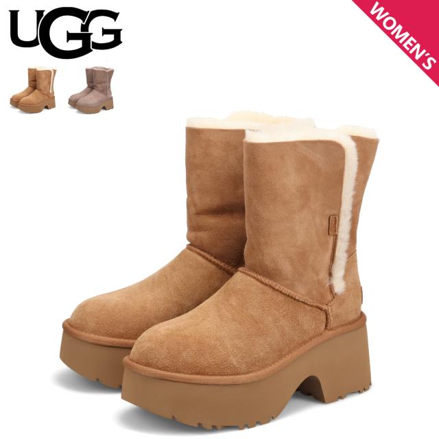 UGG アグ ブーツ ムートンブーツ ロングブーツ エスミー ブーツ レディース 厚底 ESMEE BOOT チェスナット ダック グレー 1171533