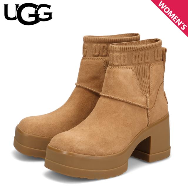 UGG アグ ブーツ ショートブーツ モクシー チェルシー レディース 耐水 厚底 MOXY CHELSEA ブラウン 1173724