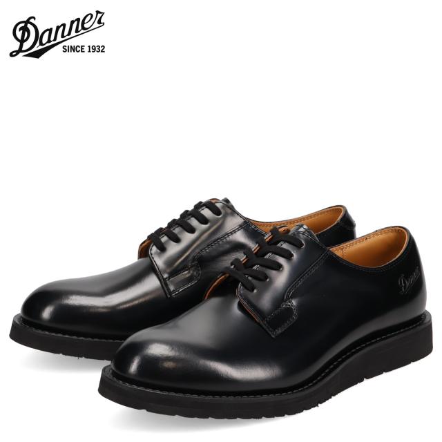 ダナー Danner ポストマン シューズ レザー メンズ 軽量 日本製 POSTMAN SHOES ブラック 黒 D214300