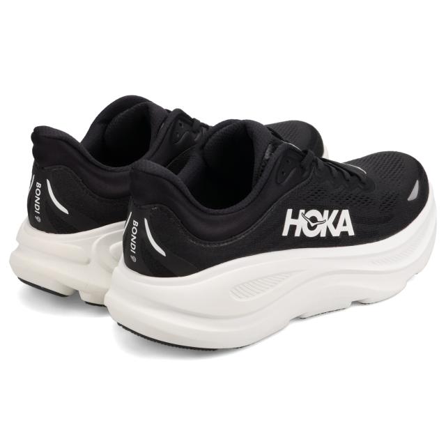 ホカオネオネ HOKA ONE ONE スニーカー ボンダイ9 メンズ レディース BONDI 9 ブラック 黒 1162011-BWHT