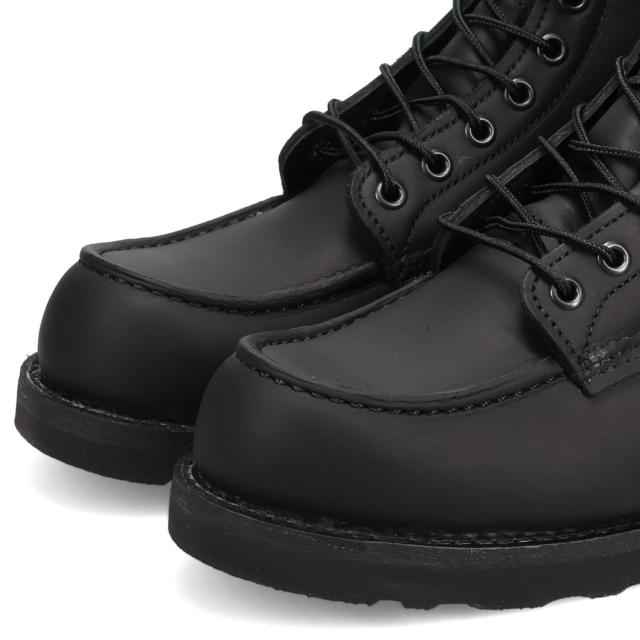 レッドウィング RED WING ブーツ 6インチ クラシック モック メンズ 本革 Dワイズ 6-INCH CLASSIC MOC ブラック 黒 8074_4