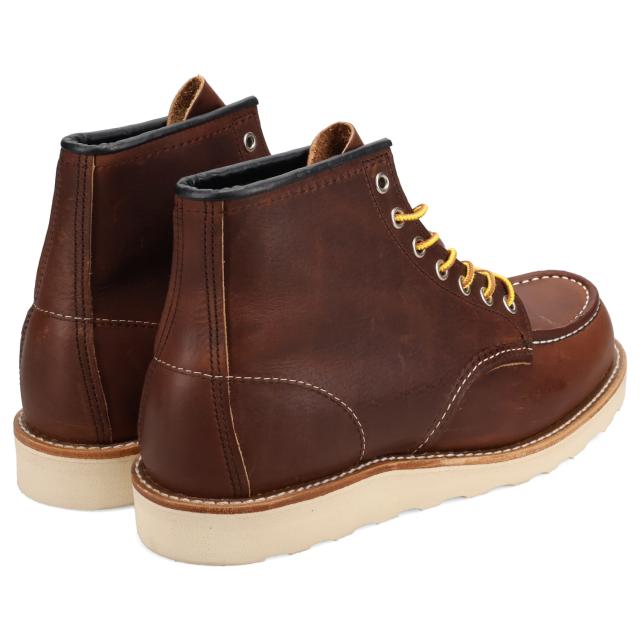 レッドウィング RED WING ブーツ 6インチ クラシック モック メンズ 本革 Dワイズ 6-INCH CLASSIC MOC ダーク ブラウン 8138_2