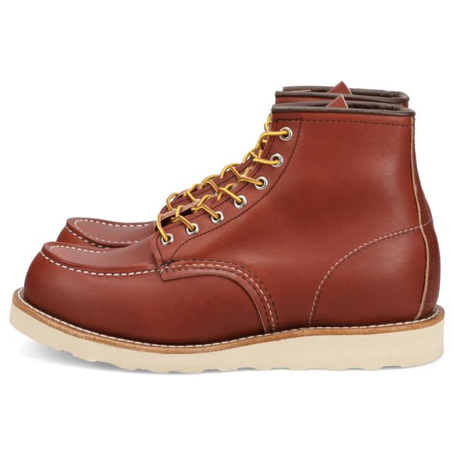 レッドウィング RED WING 6インチ クラシックモック ブーツ メンズ Eワイズ USA製 6-INCH CLASSIC MOC レッドブラウン 8875_3