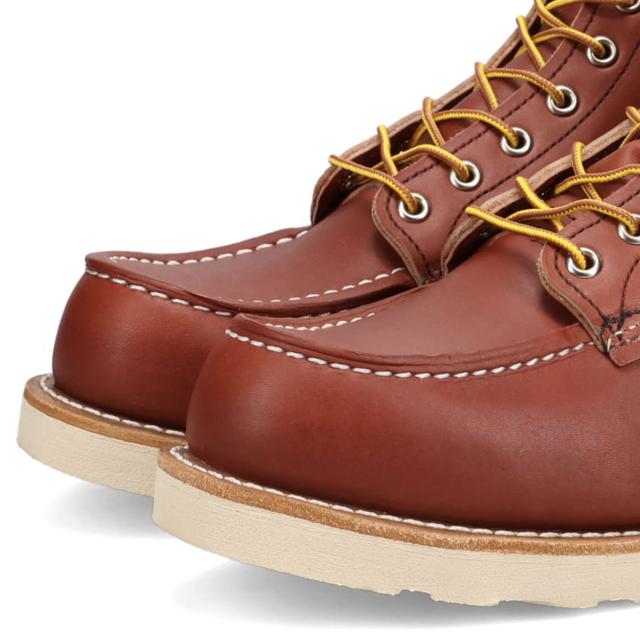 レッドウィング RED WING 6インチ クラシックモック ブーツ メンズ Eワイズ USA製 6-INCH CLASSIC MOC レッドブラウン 8875_4
