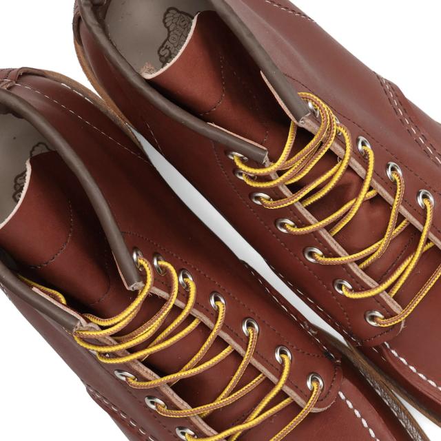 レッドウィング RED WING 6インチ クラシックモック ブーツ メンズ Eワイズ USA製 6-INCH CLASSIC MOC レッドブラウン 8875_6