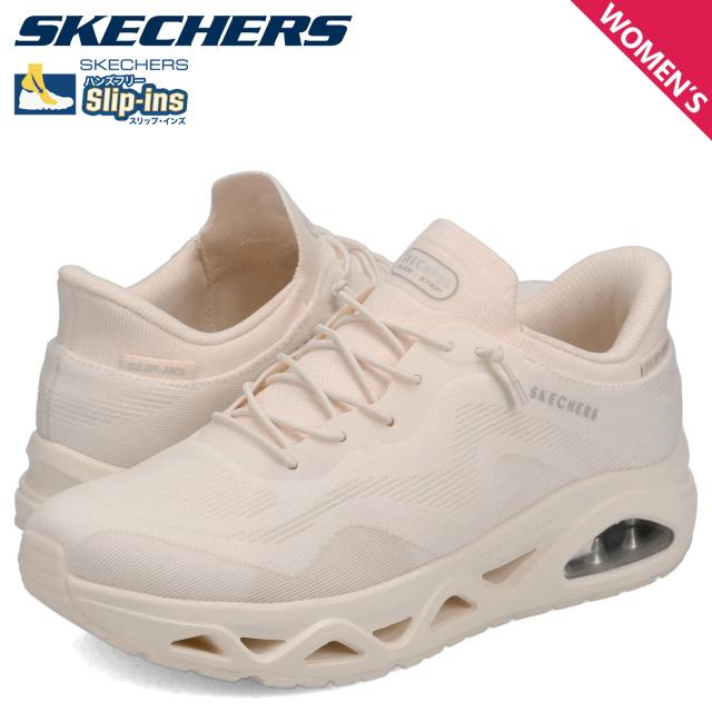 スケッチャーズ SKECHERS スリップインズ ウノ グライドステップ エア グライダーズ スニーカー レディース 厚底 軽量 ホワイト 190115