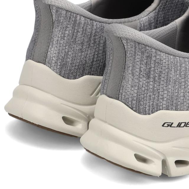 スケッチャーズ SKECHERS スリップインズ グライドステップ ゼフィール スニーカー メンズ 厚底 軽量 グレー 233011