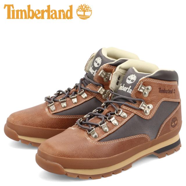 ティンバーランド Timberland ブーツ ハイキングブーツ ユーロハイカー メンズ Wワイズ 防水 EURO HIKER L ブラウン A2PUS