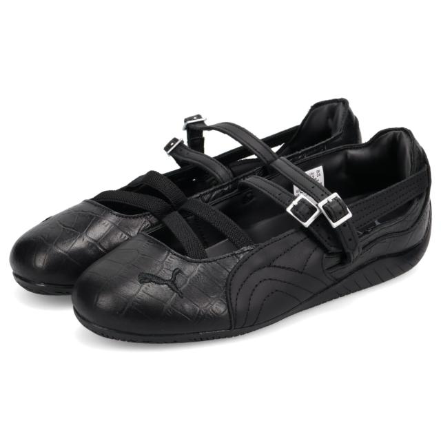 PUMA プーマ スピードキャット バレエ クロック スニーカー レディース SPEEDCAT BALLET CROC ブラック 黒 405327_1