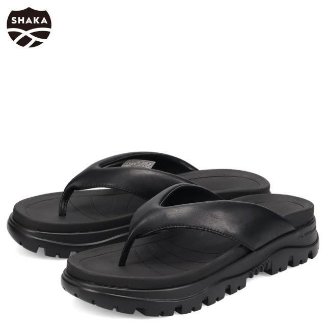 SHAKA シャカ サンダル トングサンダル メンズ KHAZANA THONG EX ブラック 黒 SK-302V3
