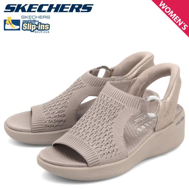 スケッチャーズ SKECHERS スリップインズ マーサ・スチュワート ピアライト パーク パス サンダル ストラップサンダル レディース 188001