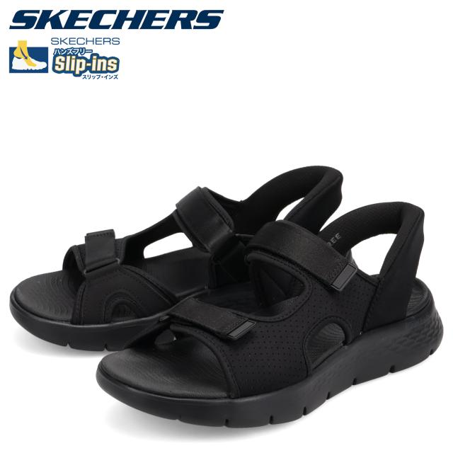 スケッチャーズ SKECHERS スリップインズ ゴーウォーク フレックス SD-イージー エントリー サンダル ストラップサンダル メンズ 229210