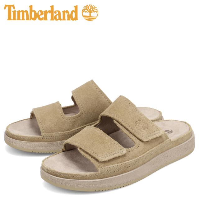 ティンバーランド Timberland サンダル スライドサンダル メンズ 本革 CASCO COVE SLIDE ベージュ A2755