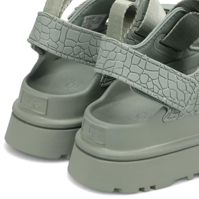 UGG アグ サンダル スポーツサンダル ゴールデングロウ エンボス レディース 厚底 軽量 GOLDENGLOW EMBOSSED グリーン ブラウン 1175311_6