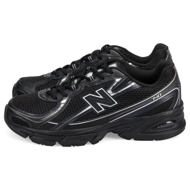 ニューバランス new balance 740 スニーカー メンズ Dワイズ ブラック 黒 U740BM2_3