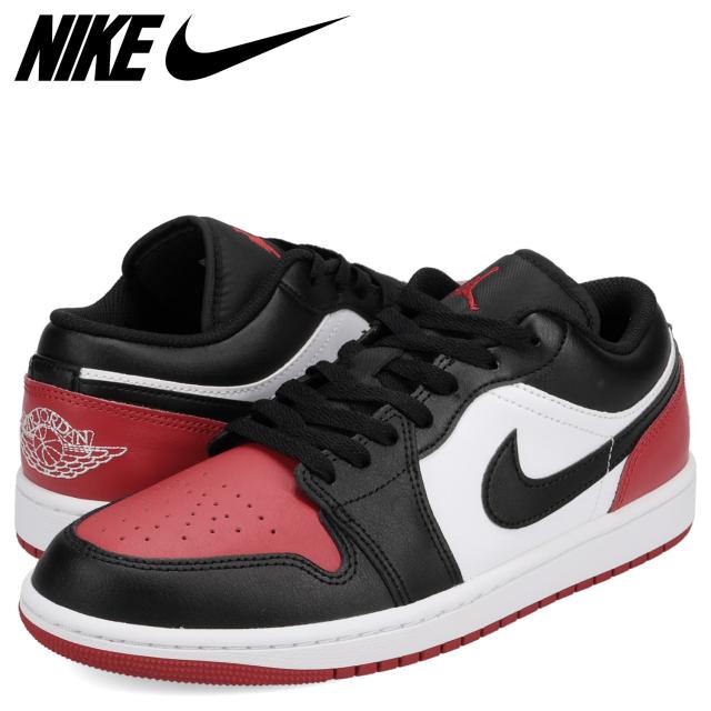 ナイキ NIKE エアジョーダン1 ロー スニーカー メンズ AIR JORDAN 1 LOW レッド 553558-161