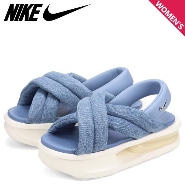 ナイキ NIKE ウィメンズ エアマックスアイラ サンダル ストラップサンダル レディース 厚底 WMNS AIR MAX ISLA SANDAL ブルー IR5819-486