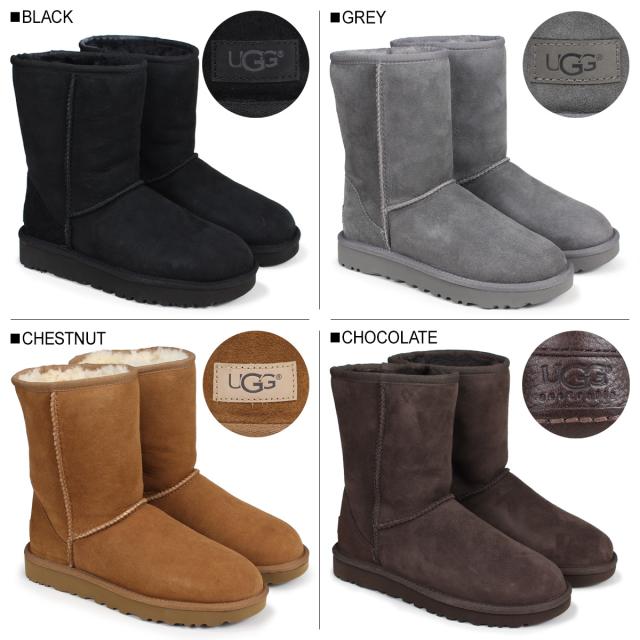 UGG アグ 羊肉 ブーツ 古典派音楽 遊撃手 2 WOMENS CLASSIC SHORT II 1016223 レディース