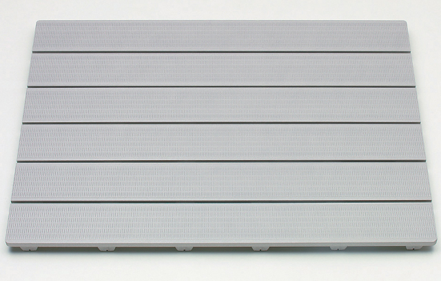 【日本製】東プレ　 清潔・長持ち樹脂製すのこ　ＨＡＲＤ ＳＵＮＯＫＯ　６０８５　幅８５×奥行６０ｃｍ　グレー　スノコ 浴室内マットの通販は 4,891円