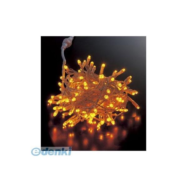 【造花・装飾】【数量限定につき、売切の際はご了承ください】［PALI61043］ 耐水100球広角型ネオLEDアンバーライト／ホワイトコード【常点灯／
