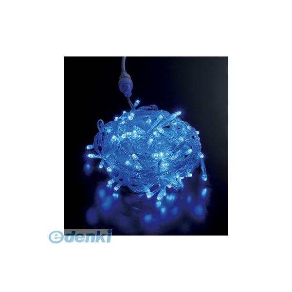 【造花・装飾】【数量限定につき、売切の際はご了承ください】［PALI61058］ 耐水100球広角型スーパーLEDブルーライト／クリアコード【コネクタ