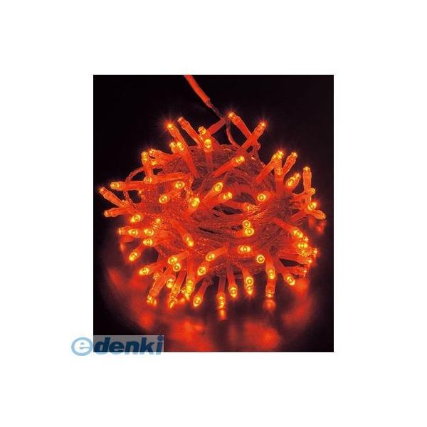 【造花・装飾】【数量限定につき、売切の際はご了承ください】［PALI61106］ 耐水100球広角型ネオLEDレッドライト／クリアコード【常点灯／コネ