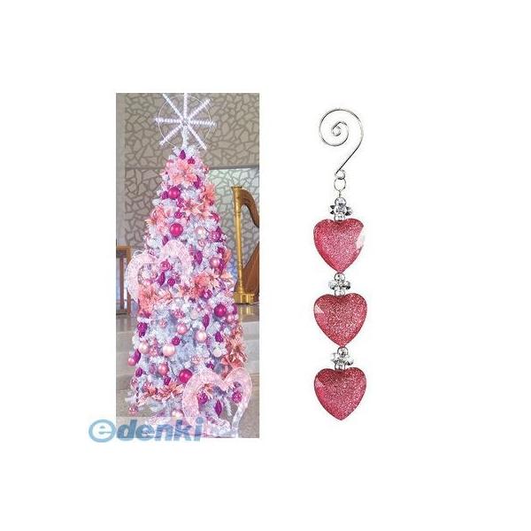 【造花・装飾】【数量限定につき、売切の際はご了承ください】［TOMI6202］【10個入】 18cmシャイニーピンクハート