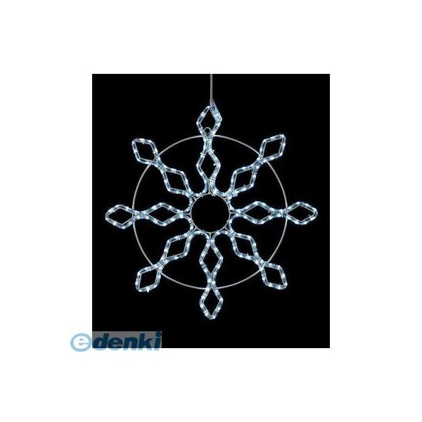 DILI61196直送 代引不可・他メーカー同梱不可 耐水60cm227球広角型LEDホワイトロープライトスノーフレーク 造花・装飾DILI61196直送 代引不可・他メーカー同梱不可 耐水60cm227
