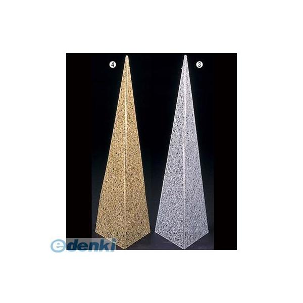【数量限定につき、売切の際はご了承ください】DIWI68094直送 代引不可 90cmグリッターワイヤーメッシュピラミッド ゴールド DIWI6809
