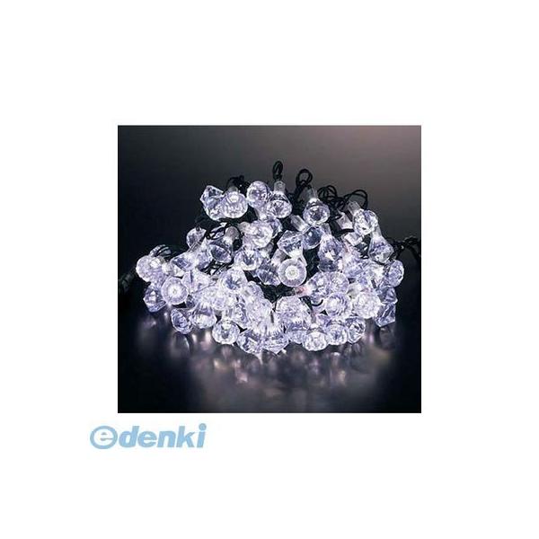 【数量限定につき、売切の際はご了承ください】PALI6987直送 代引不可 耐水100球LEDホワイトダイヤモンドライト【常点灯／パワーコード付き】