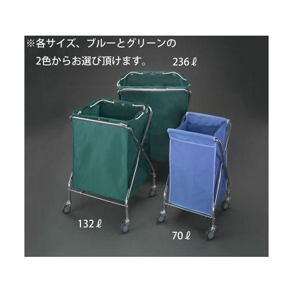 【個人宅配送不可】直送 代引不可 エスコ EA995AA-52F  EA995AA−52F 557x506x813mm ダストカート【エコ袋【 EA995AA52F【キャンセル不可】