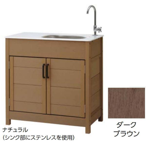 【個人宅配送不可】タカショー（TAKASHO） 94036300 直送 代引不可・他メーカー同梱不可 エバーエコウッド ガーデンシンク3型 【目かくしタイプ】 EDA−SM3D