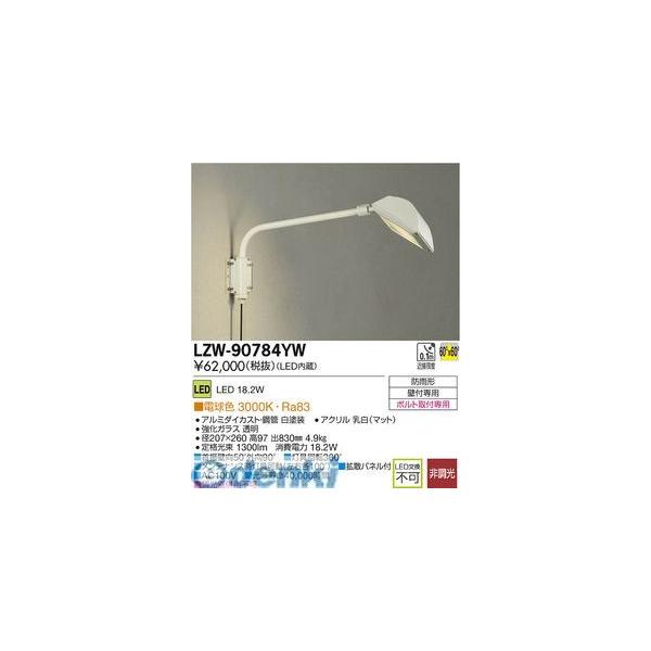 大光電機 DAIKO LZW-90784YW ＬＥＤ屋外スポットライト LZW90784YW