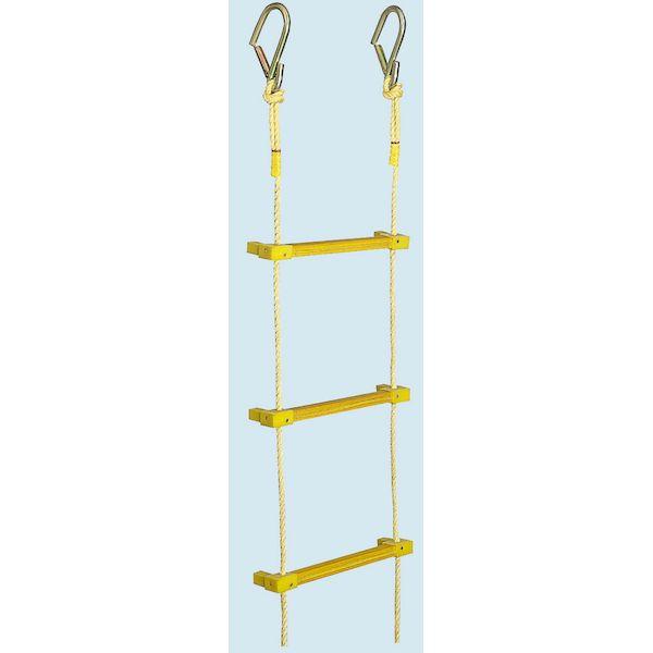 八ツ矢工業 4979404330876 八ツ矢＃12016ヤツヤ式縄はしご 小カギ付10mの通販は 48,288円