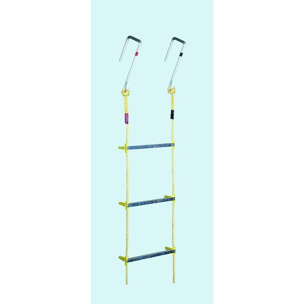 八ツ矢工業 4979404335215 八ツ矢＃120501 アルミ縄はしごMSカギ付8mの通販は 32,888円